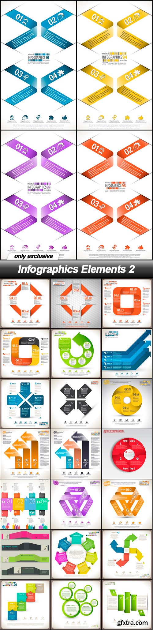 Infographics Elements 2 - 25 EPS