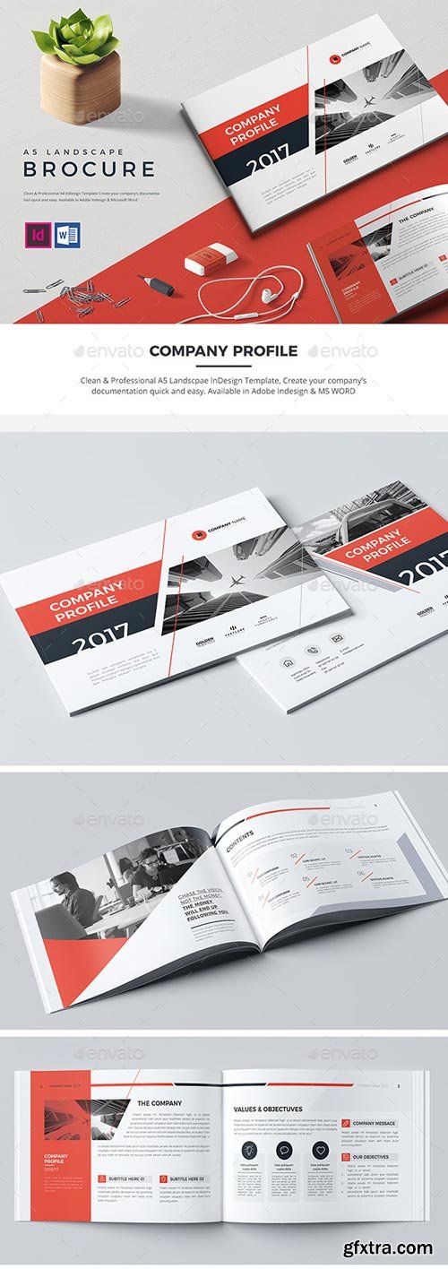 GraphicRiver - Landscape Company Profile Brochure - 20007464