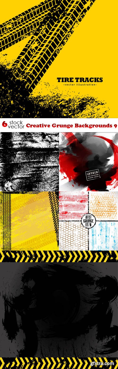Vectors - Creative Grunge Backgrounds 9