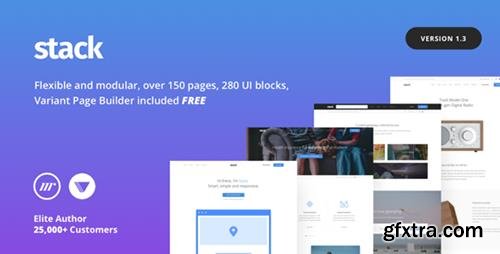 ThemeForest - Stack v1.3.3 - Multi-Purpose HTML with Page Builder - 19337626