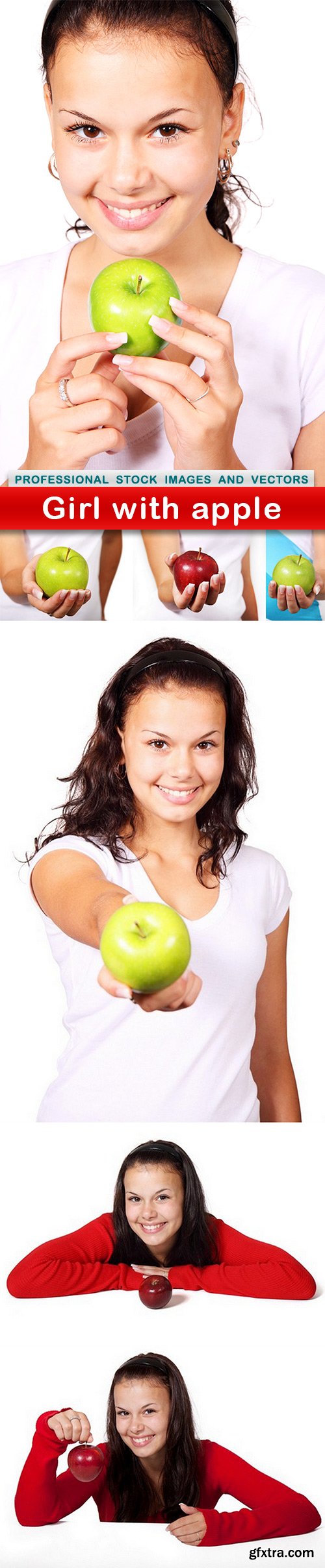 Girl with apple - 7 UHQ JPEG