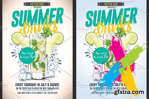 CM - Summer Drinks Promotion Flyer 1613873