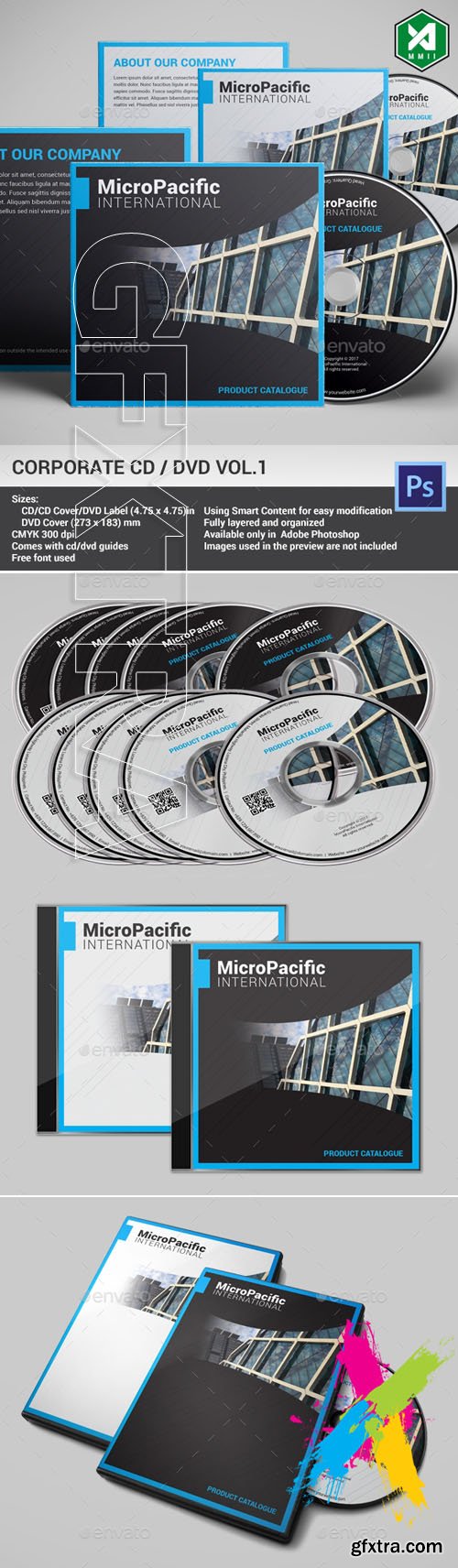 Graphicriver - Corporate CD / DVD Template Vol 1 19910090