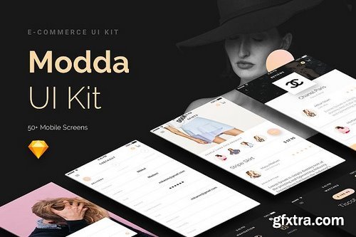 Modda - E-Commerce Mobile UI Kit