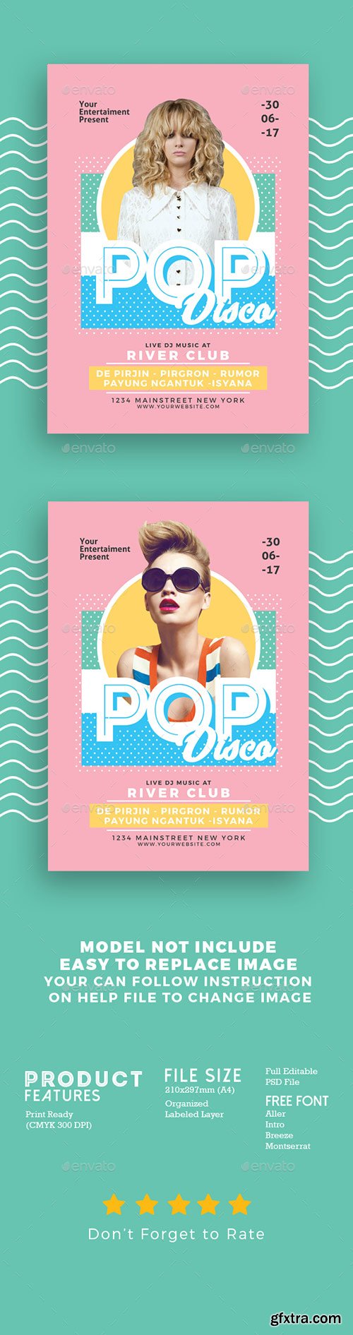 Graphicriver - Pop Disco Flyer 20197184