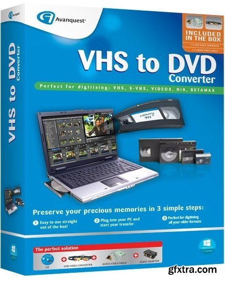 Avanquest VHS to DVD Converter 7.86 Multilingual