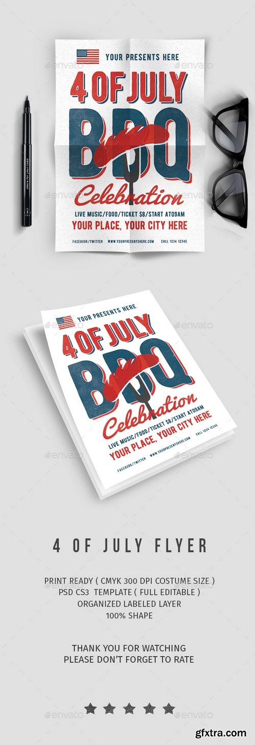 Graphicriver - 14 Of July BBQ Party 20193151