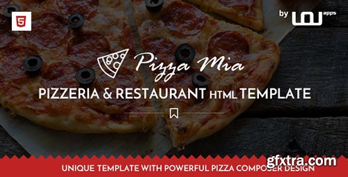 ThemeForest - Pizza Mia v1.0 - Pizza Composer HTML5 Template - 16569021