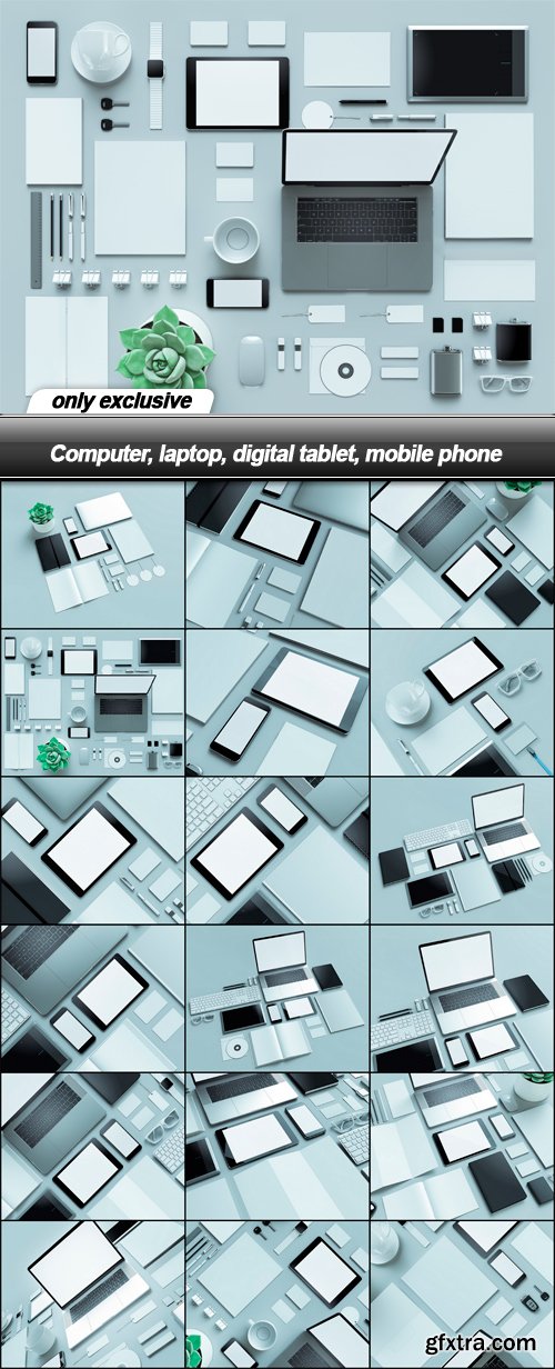 Computer, laptop, digital tablet, mobile phone - 18 UHQ JPEG