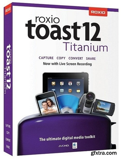 Roxio Toast Titanium 12.1 (Mac OS X)