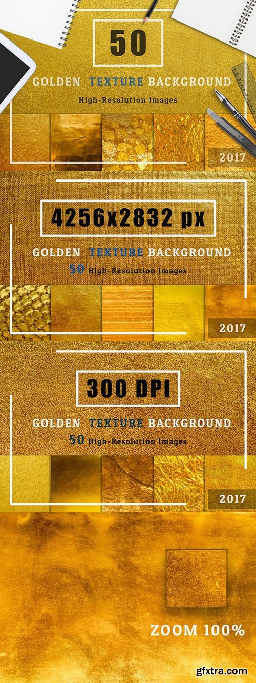 CM - Golden Texture Background Set1 1528205