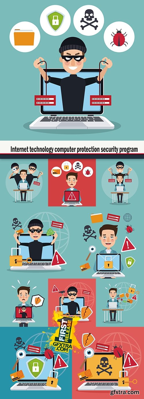 Internet technology computer protection security program