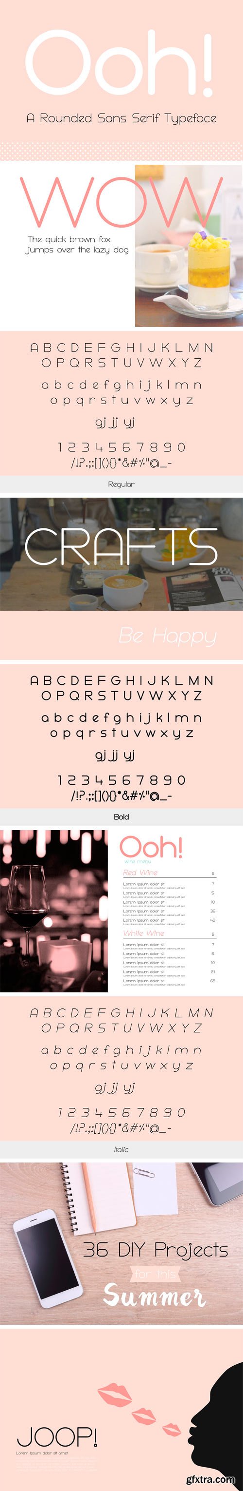 CM 1603313 - Ooh! Rounded Sans Serif Typeface