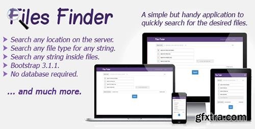 CodeCanyon - Files Finder v1.2.1 - 7729814