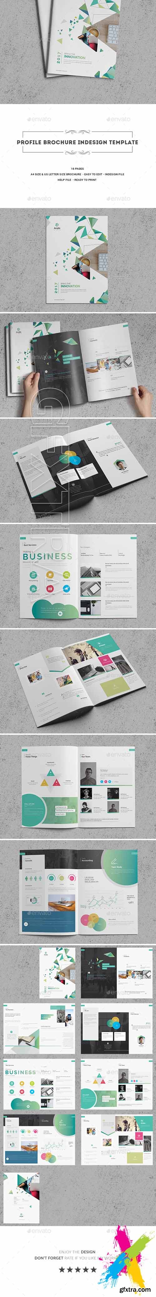 Graphicriver - Profile Brochure Indesign Template 20179051