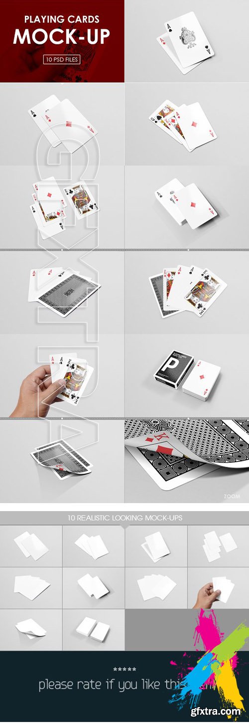 CM - Playing Cards Mock-Ups 1632193