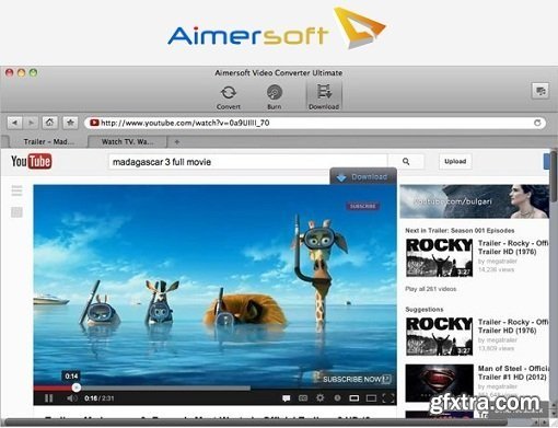 Aimersoft Video Converter Ultimate for Mac 5.6.1 (Mac OS X)