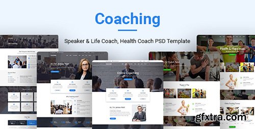 ThemeForest - Coaching v1.0 - Speaker & Life Coach, Health Coach PSD Templates - 20194294