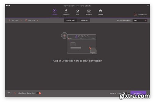 Wondershare Video Converter Ultimate for Mac 10.0.0.29 Multilangual (Mac OS X)