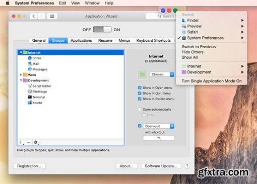 Application Wizard 3.6.2 (Mac OS X)
