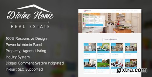 CodeCanyon - Divine Home v1.0.0 - Real Estate Portal - 14285521
