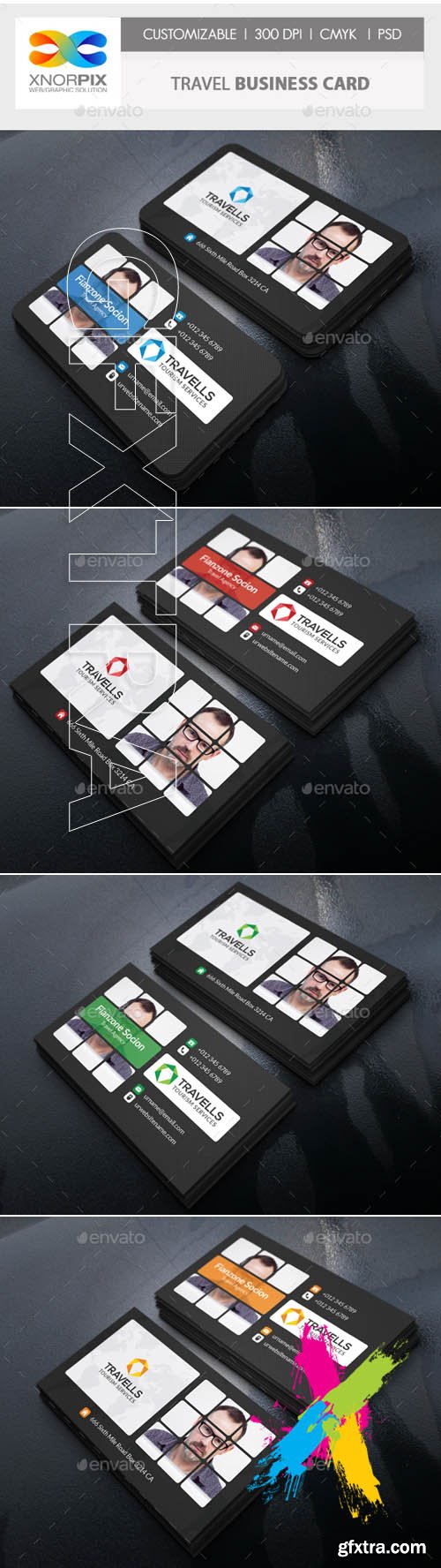 Graphicriver - Travel Business Card 20203580