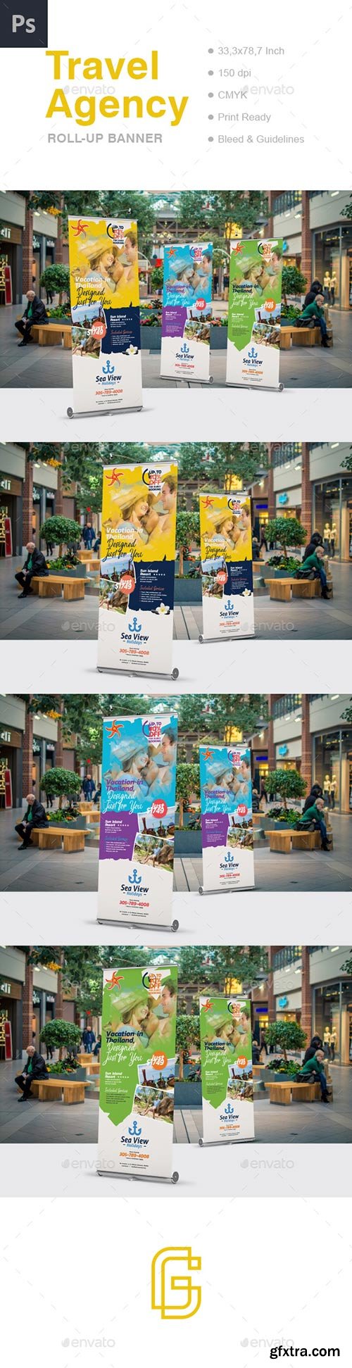 Graphicriver - Travel Roll-Up Banner 20286724