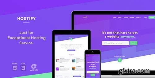 ThemeForest - Hostify - Hosting HTML & WHMCS Template (Update: 3 July 17) - 20151243