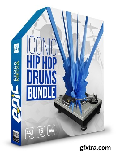 Epic Stock Media Iconic Hip Hop Drums Bundle WAV-DISCOVER