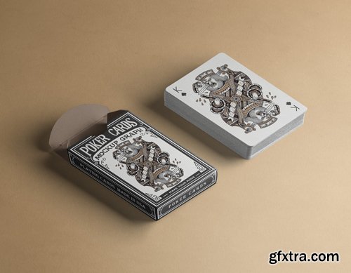 Psd Playing Cards Mock-Up