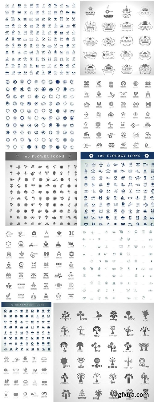 Collection logo and icons 21