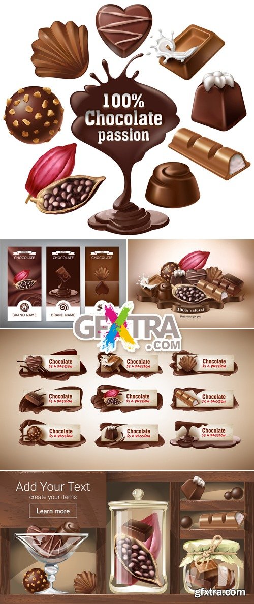 Chocolate Sweets Vector