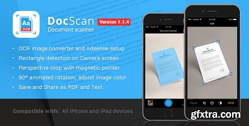 CodeCanyon - DocScan v1.1.4 - Document Scanner - 12451747