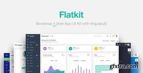 ThemeForest - Flatkit v1.2.0 - App UI Kit - 13231484