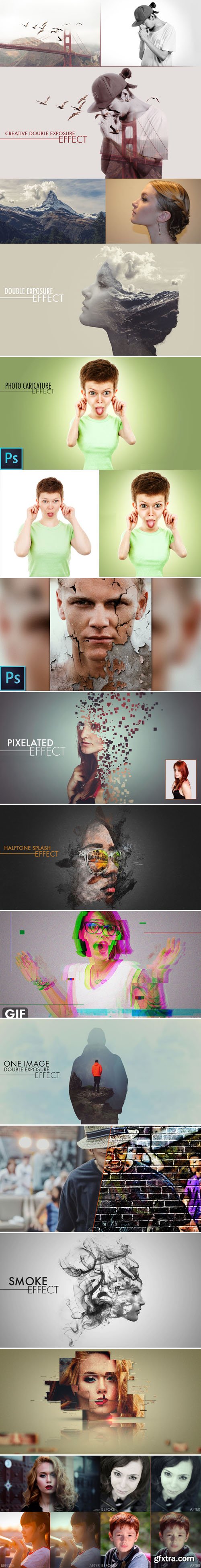 12 Awesome PSD Effects Bundle