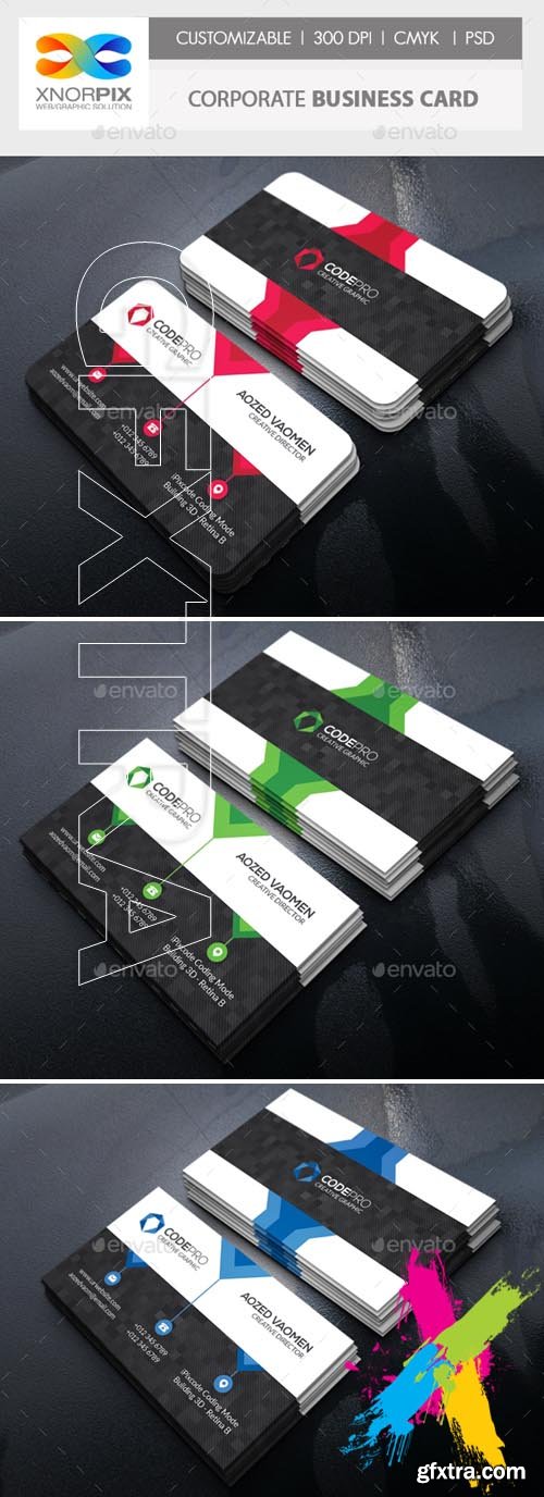 Graphicriver - Corporate Business Card 20218197
