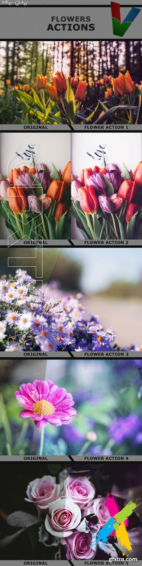 Graphicriver - Flowers Photoshop Actions 1 20217964