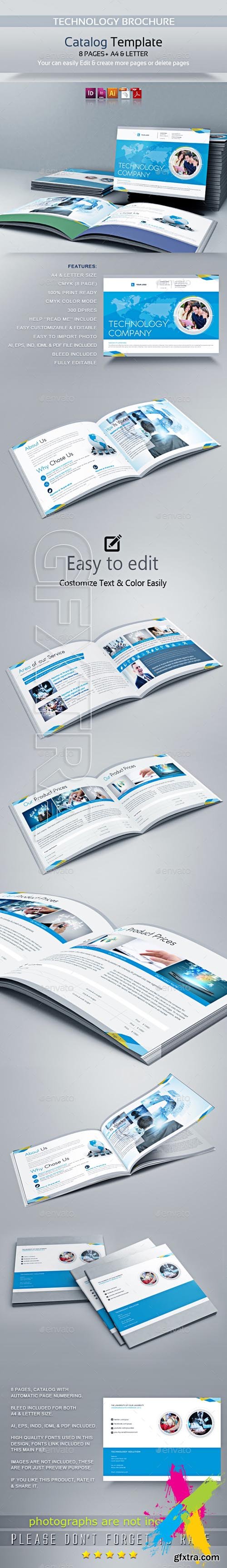 Graphicriver - Technology Brochure Catalog 20214890