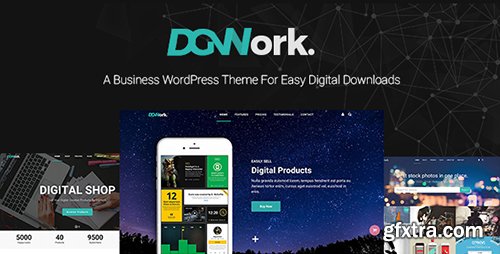 ThemeForest - DGWork v1.1.6 - Business Theme For Easy Digital Downloads - 18105506