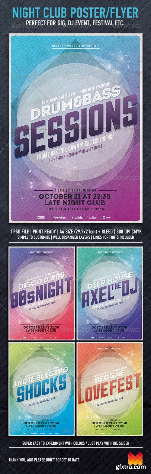 Graphicriver - Night Club Event Flyer 3149860