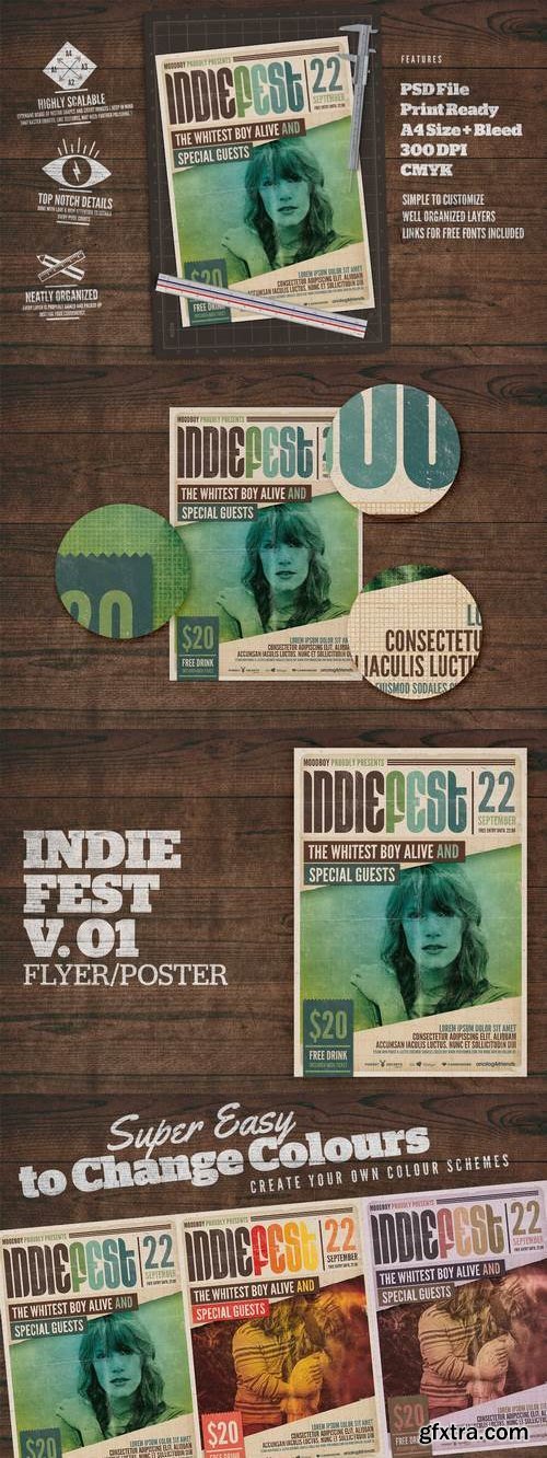 Indie Fest Poster V01