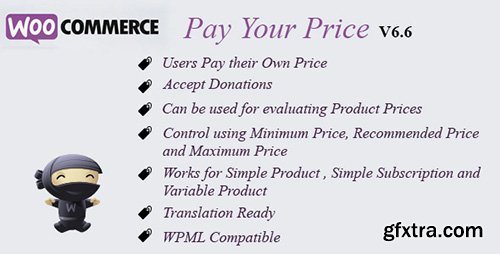 CodeCanyon - WooCommerce Pay Your Price v7.4 - 7000238