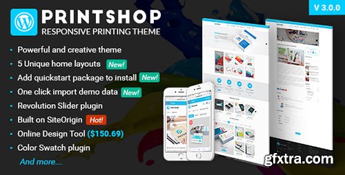 ThemeForest - Printshop v3.1.1 - WordPress Responsive Printing Theme - 14524348