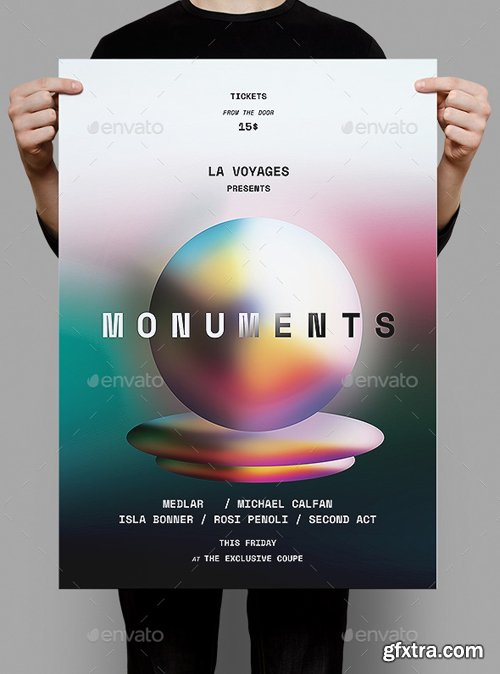 GR - Monuments Flyer / Poster 20328963