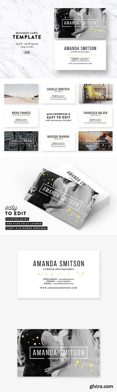 CM - Photography Business Card Template 1594330