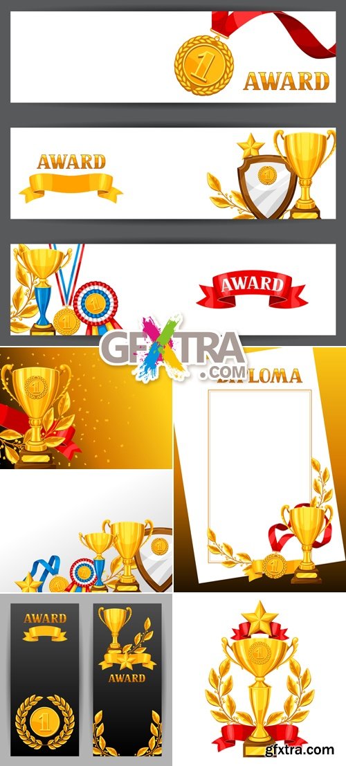 Awards Vector Banners