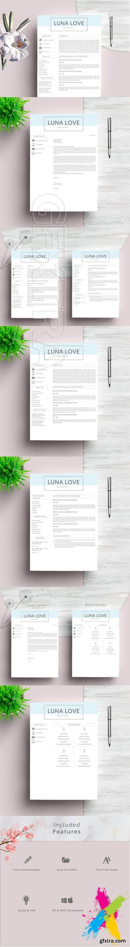 CM - Clean Resume Template 2 Pages 1670851
