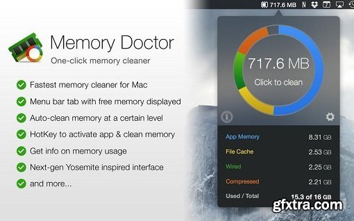 Memory Doctor Pro 1.0.1 (Mac OS X)