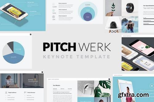 Pitch Werk - Elegant Keynote Pitch Deck