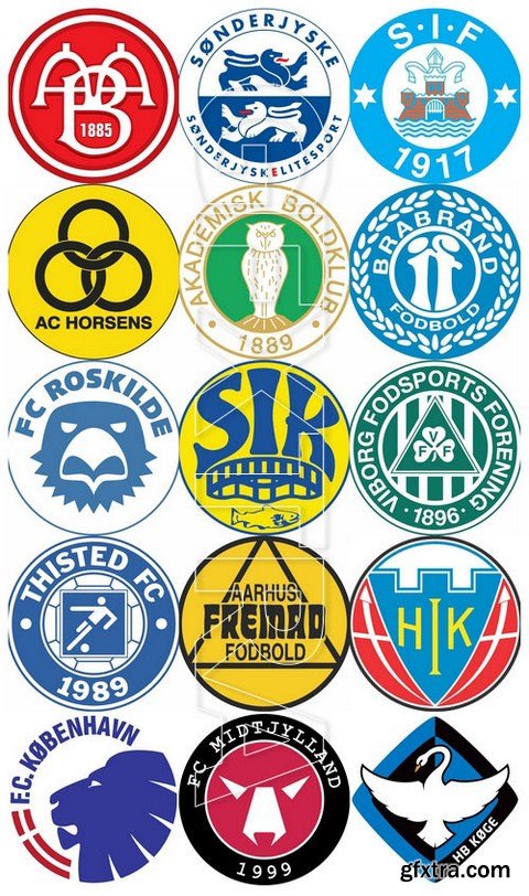 Football Logos - World Countries (Denmark)